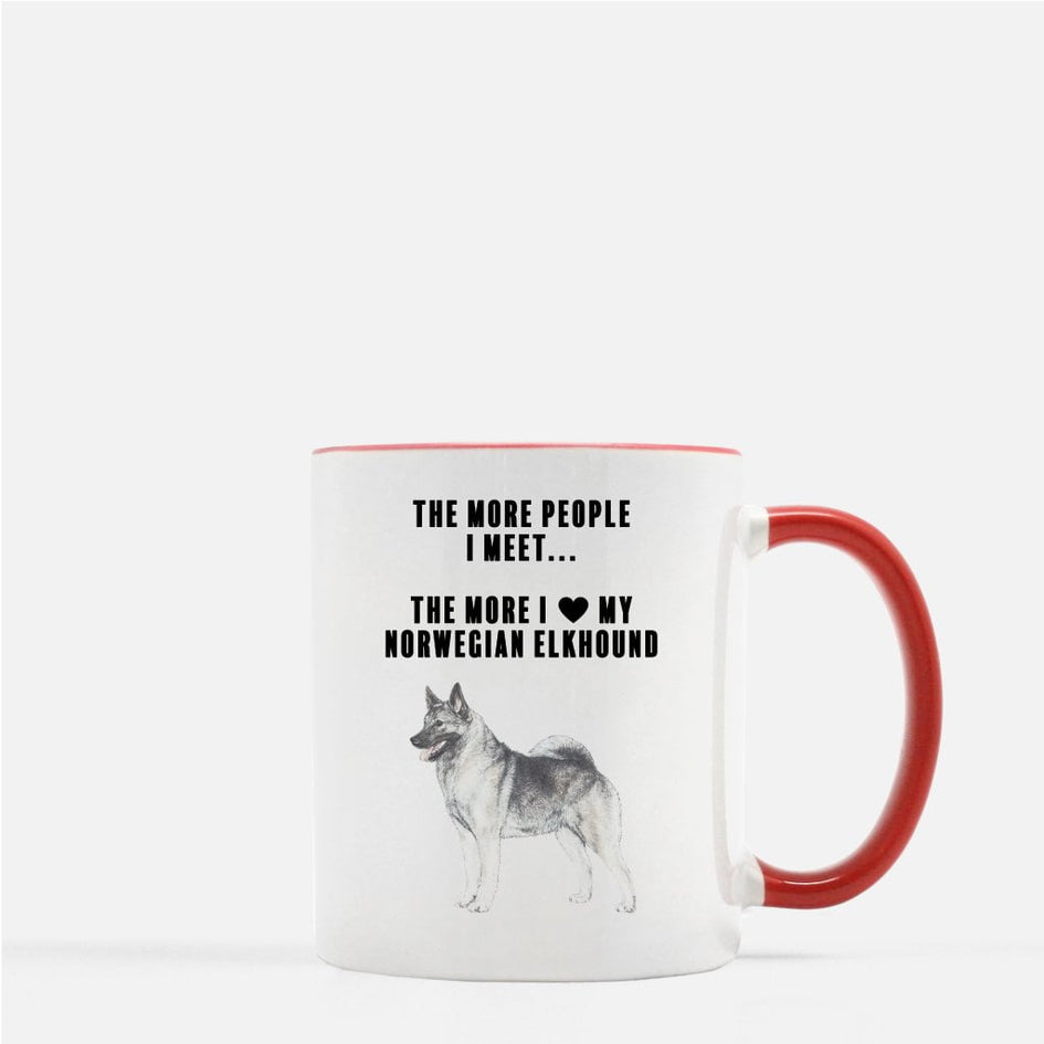 Norwegian Elkhound Love Coffee Mug