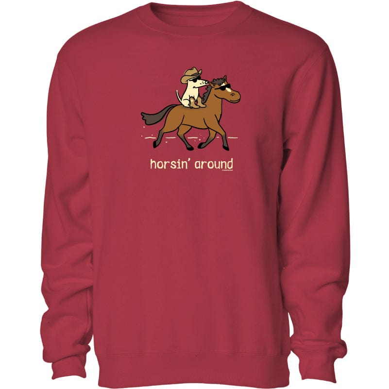 Horsin' Around - Crewneck Sweatshirt