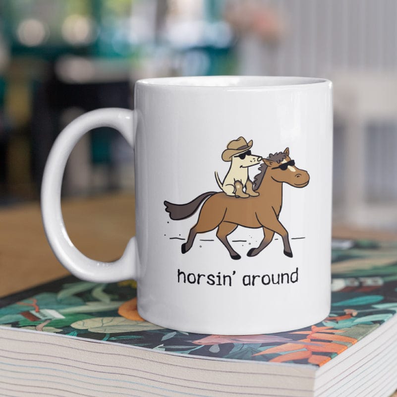 Horsin' Around - Coffee Mug