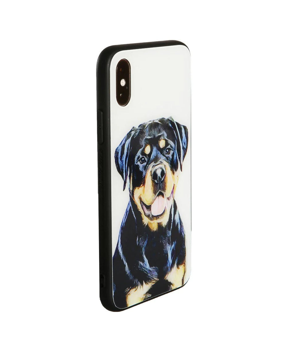 Custom Dog iPhone Phone Case Glass Finish - Classic Design