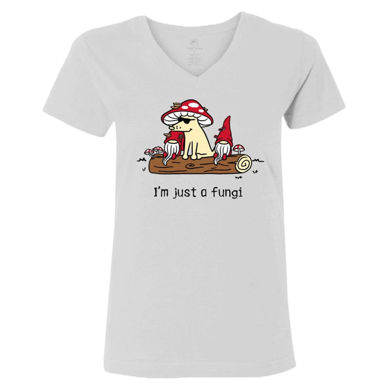 I'm Just a Fungi - Ladies T-Shirt V-Neck
