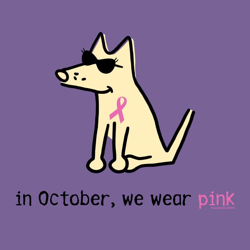 In October We Wear Pink - Lightweight Tee
