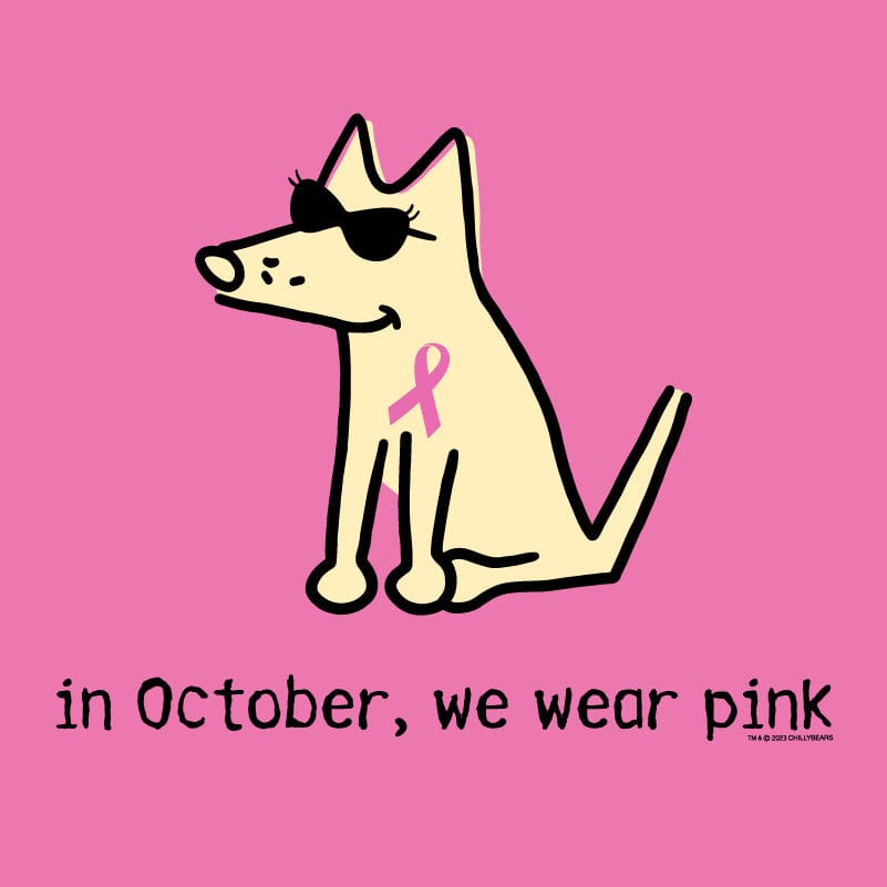 In October We Wear Pink - Ladies Long-Sleeve T-Shirt