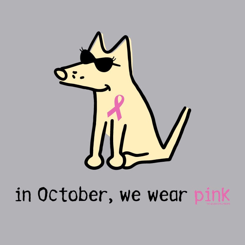 In October We Wear Pink - Baseball T-Shirt