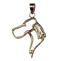 Irish Setter 14K Gold Cut Out Pendant