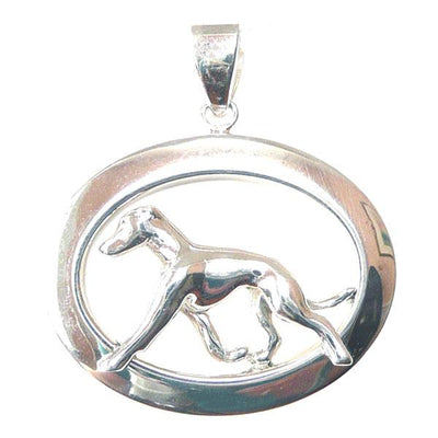 Italian Greyhound Oval Jewelry