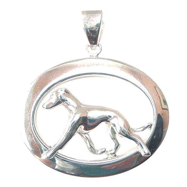 Italian Greyhound Oval Jewelry