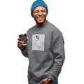 Jack Russell Puppy Love Text - Adult Unisex Crewneck Sweatshirt