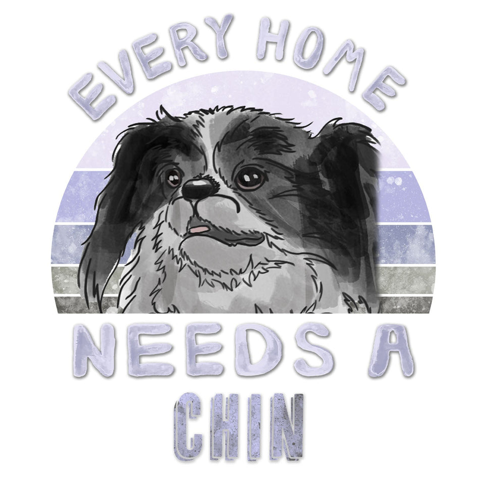 Every Home Needs a Japanese Chin - Women's V-Neck T-Shirt