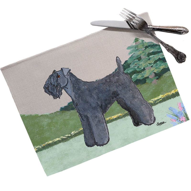 Kerry Blue Terrier Placemats