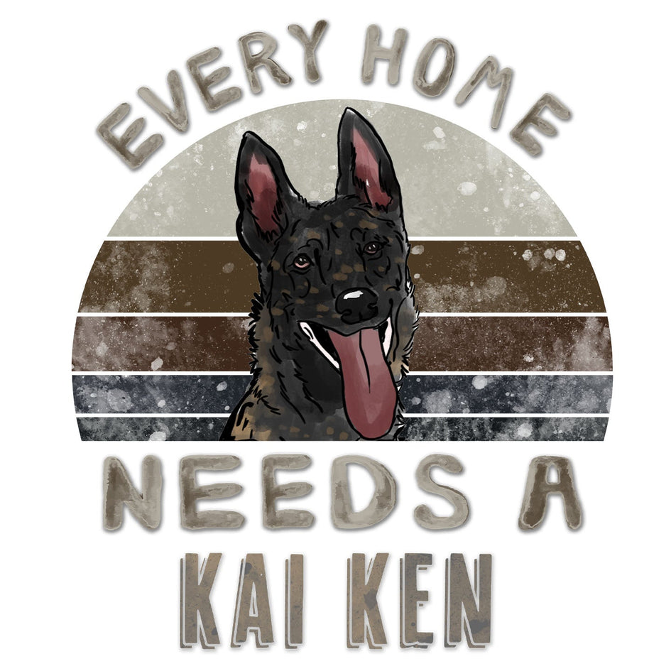 Every Home Needs a Kai Ken - Women's V-Neck T-Shirt