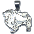 Keeshond Pendant