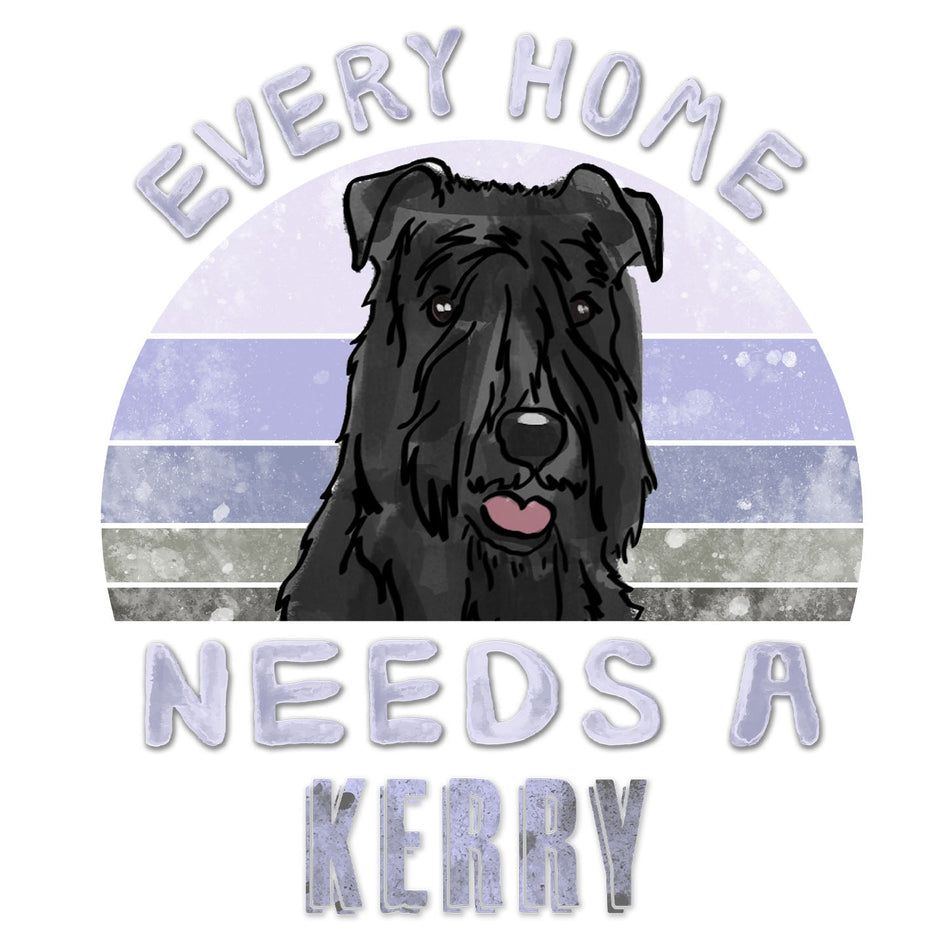 Every Home Needs a Kerry Blue Terrier - Women's V-Neck T-Shirt