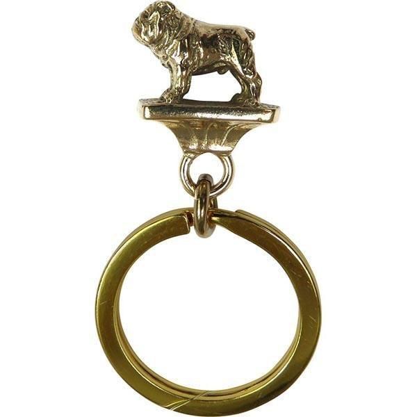 Bulldog Key Ring