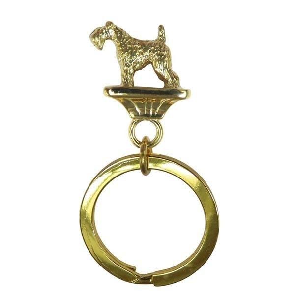 Kerry Blue Terrier Key Ring
