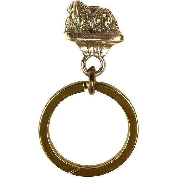 Pekingese Key Ring
