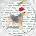 Lakeland Terrier "Happy Howlidays" Ornament