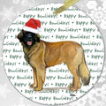 Leonberger "Happy Howlidays" Ornament