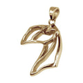 Lakeland Terrier 14K Gold Cut Out Pendant