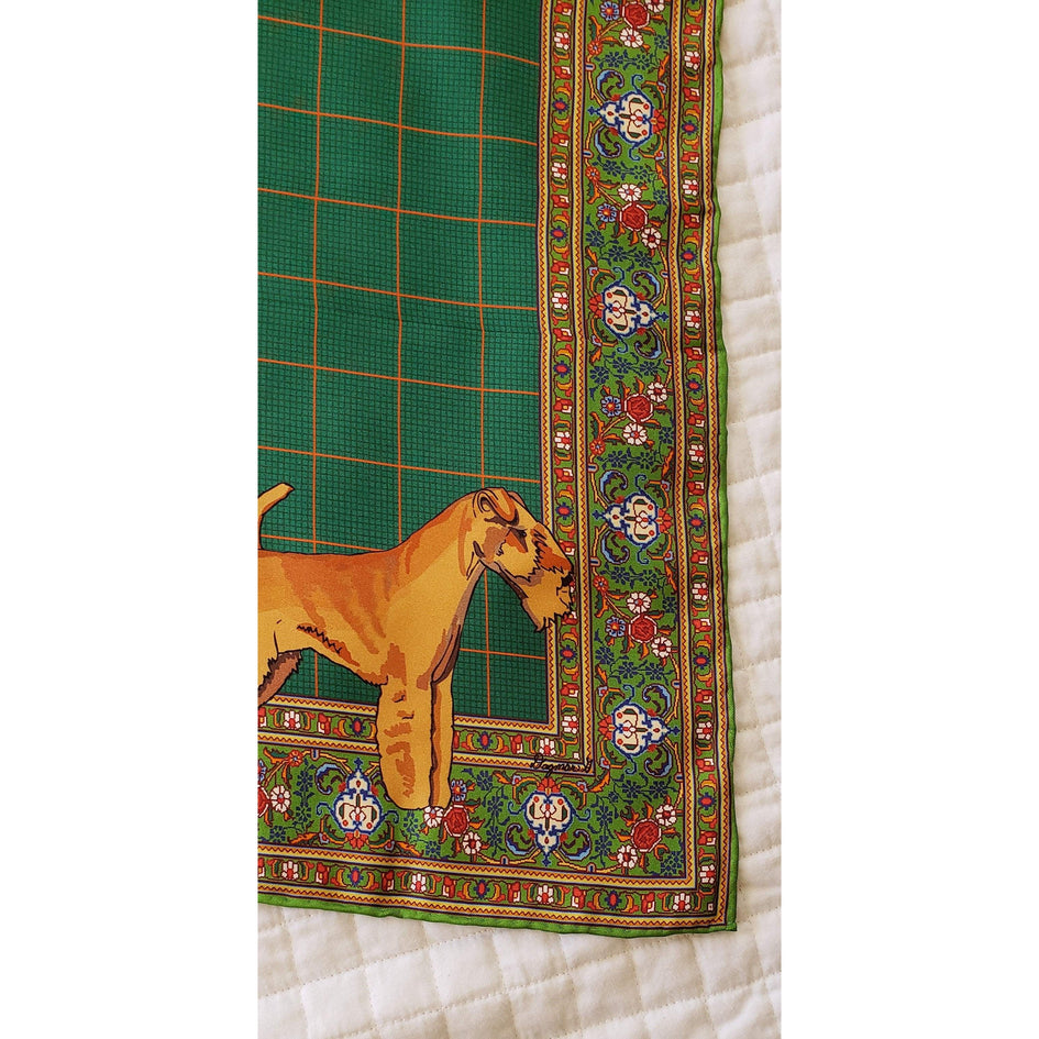 Lakeland Terrier Oblong Silk Scarf