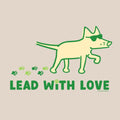 Lead With Love - Ladies Plus V-Neck Tee