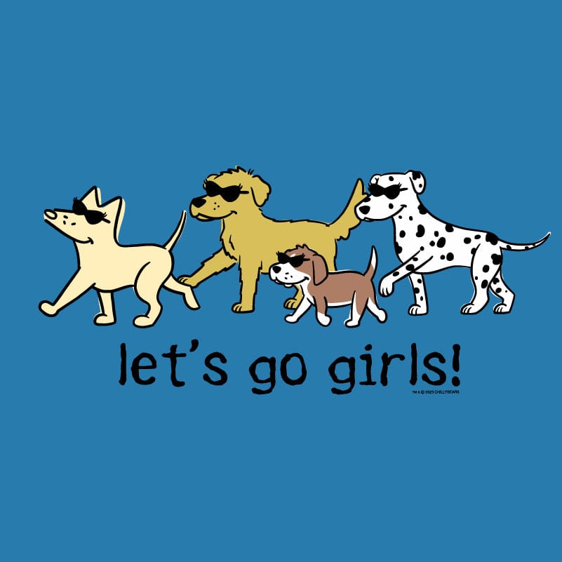 Let's Go Girls! - Ladies T-Shirt V-Neck