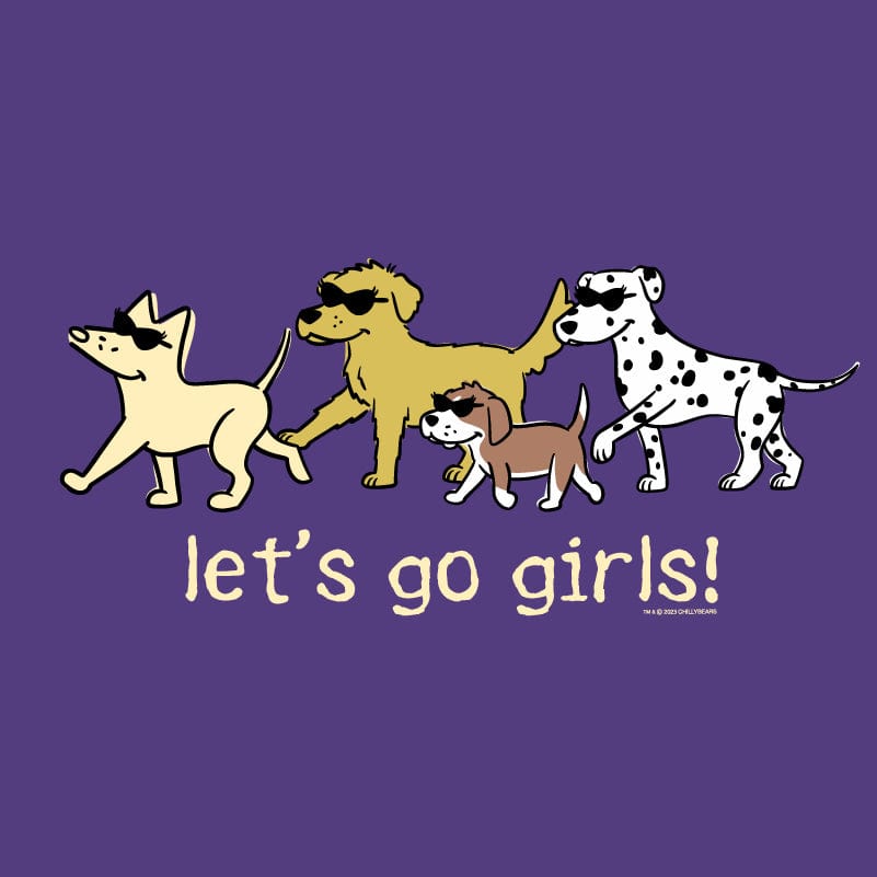 Let's Go Girls! - Ladies Plus V-Neck Tee