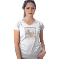 Lhasa Apso Love Text - Women's V-Neck T-Shirt