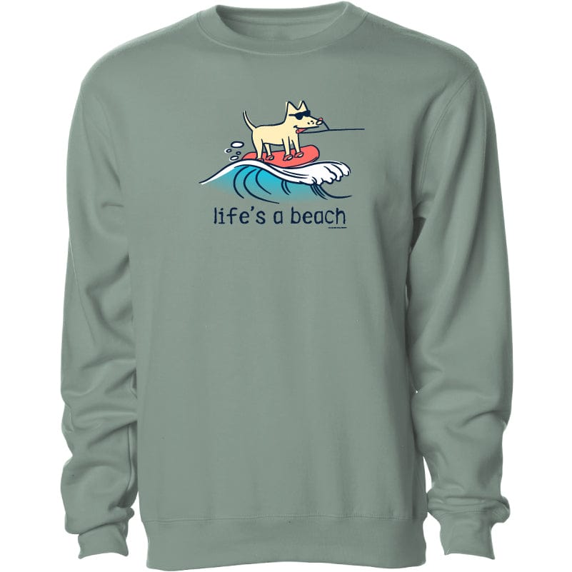Life's A Beach - Crewneck Sweatshirt