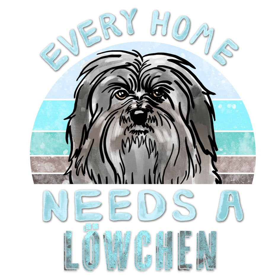 Every Home Needs a Lowchen - Women's V-Neck T-Shirt