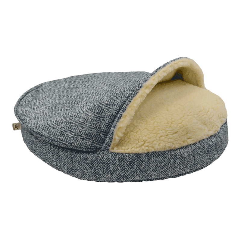 Orthopedic Cozy Cave® Dog Bed In Show Dog Fabric
