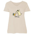 MOMosa - Ladies Plus V-Neck Tee