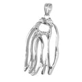 Maltese Sterling Silver Cut Out Pendants