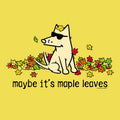 Maybe It's Maple Leaves - Ladies T-Shirt V-Neck