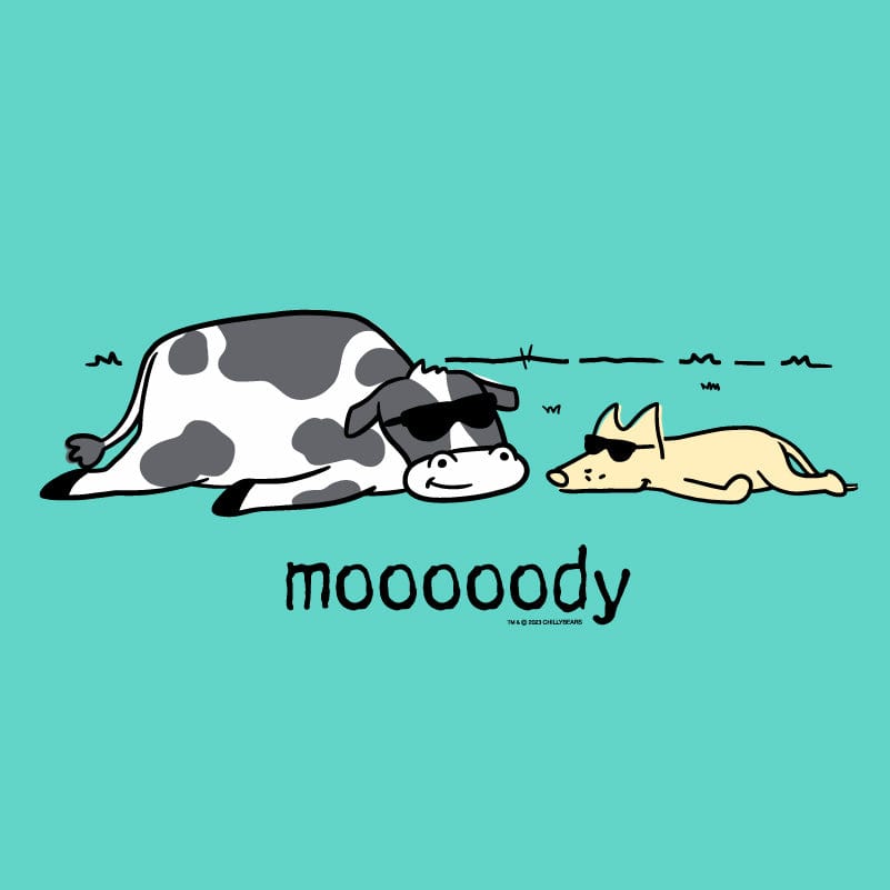 Mooooody - Ladies T-Shirt V-Neck