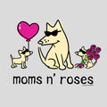 Moms N' Roses - Ladies Long-Sleeve T-Shirt