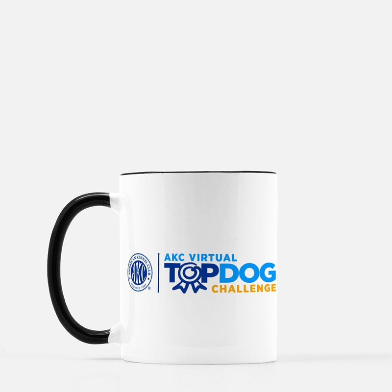 AKC Virtual Top Dog Challenge 11oz Ceramic Coffee Mug