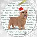 Norwich Terrier "Happy Howlidays" Ornament
