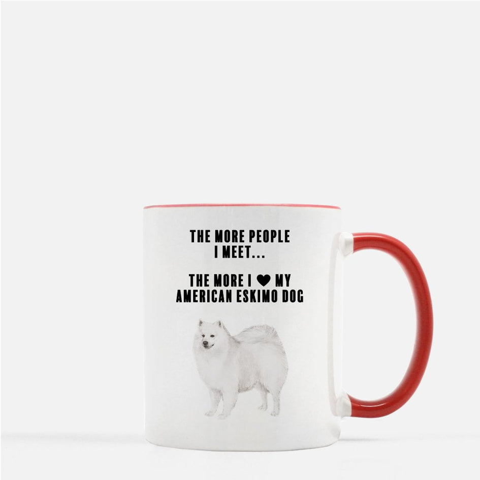 American Eskimo Dog Love Coffee Mug