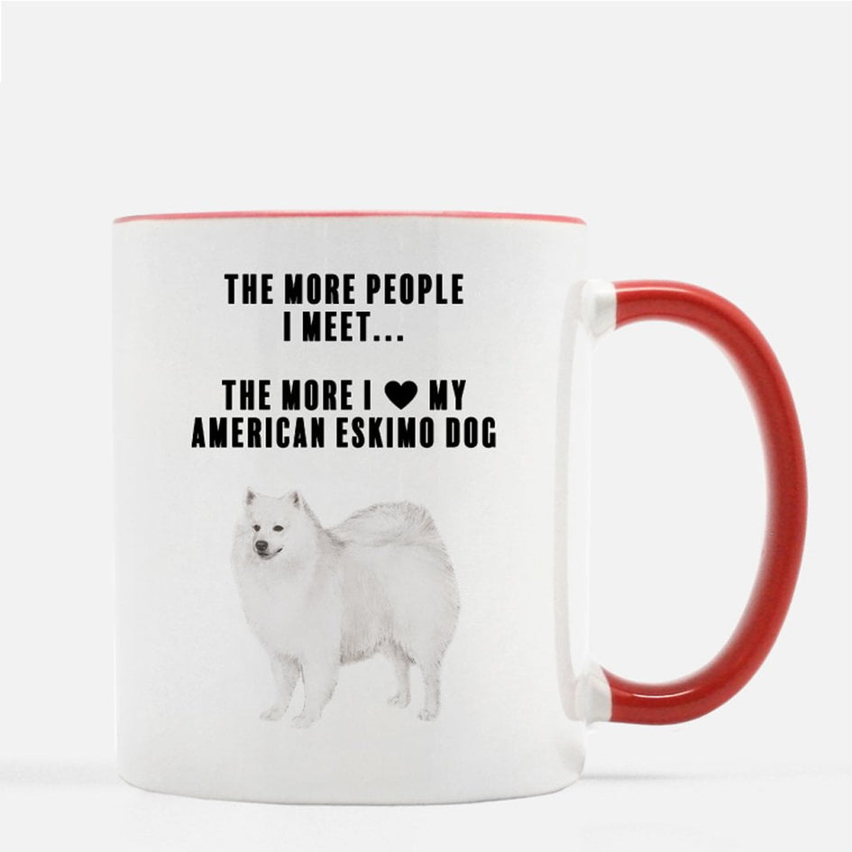 American Eskimo Dog Love Coffee Mug