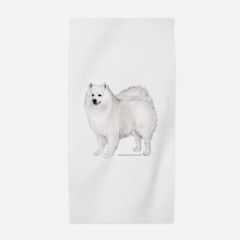 American Eskimo Dog Beach Towel