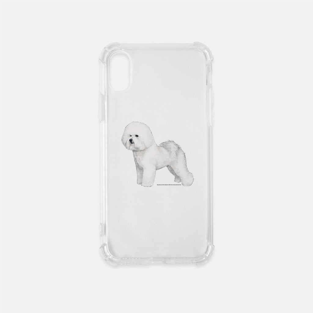 Bichon Frise Clear Phone Case