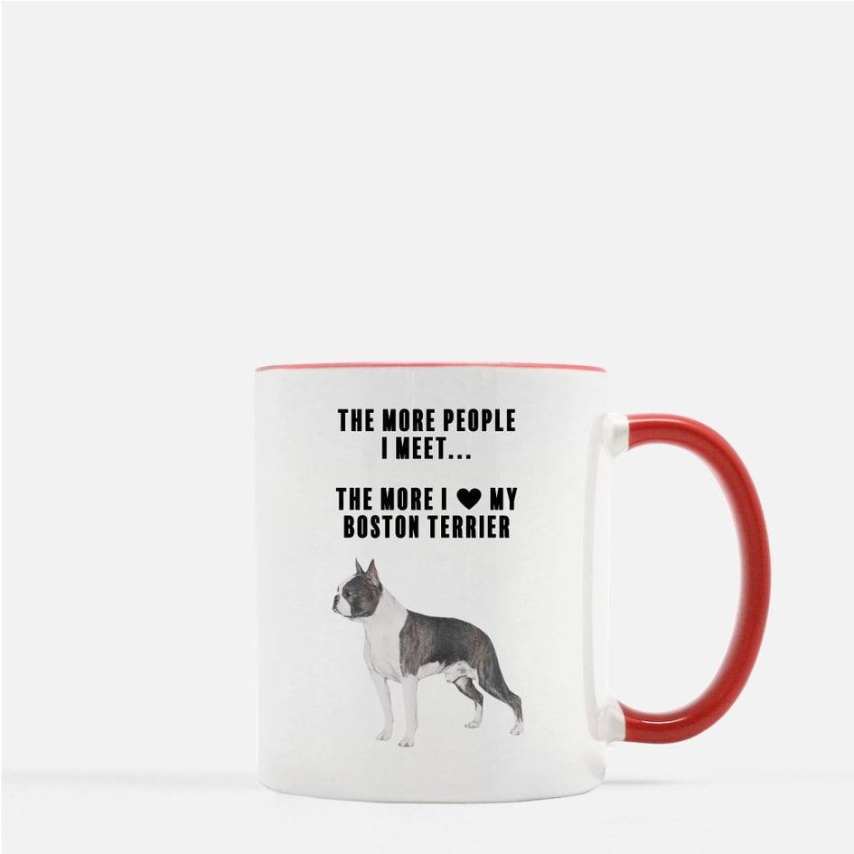 Boston Terrier Love Coffee Mug