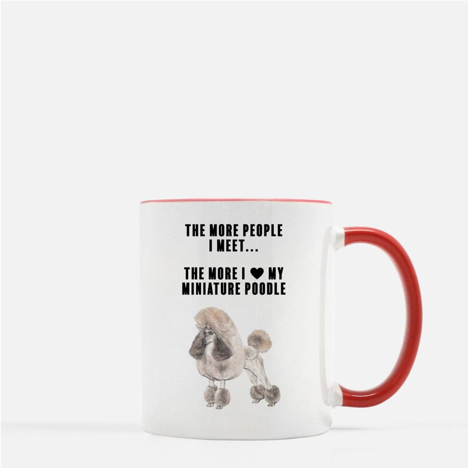 Miniature Poodle Love Coffee Mug