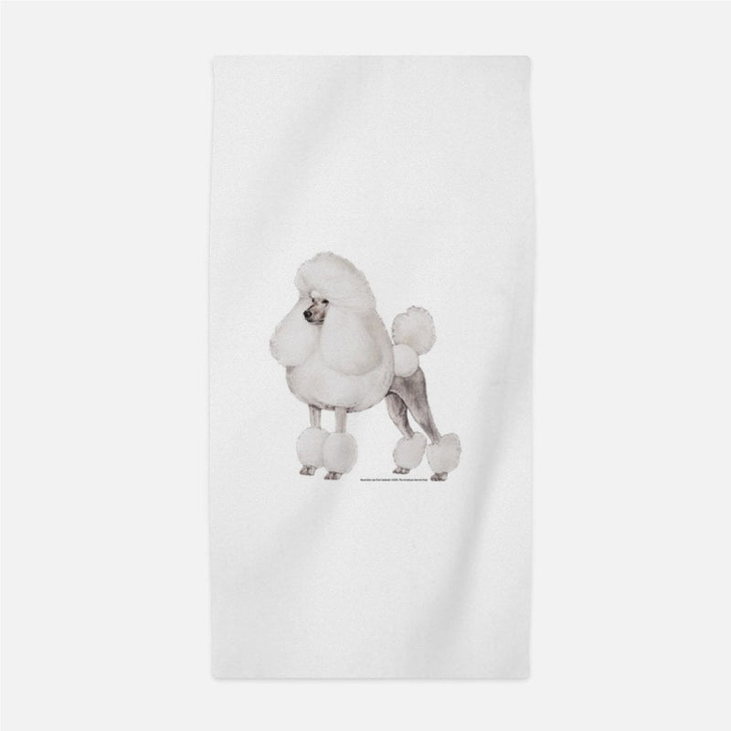 Poodle (Standard) Beach Towel