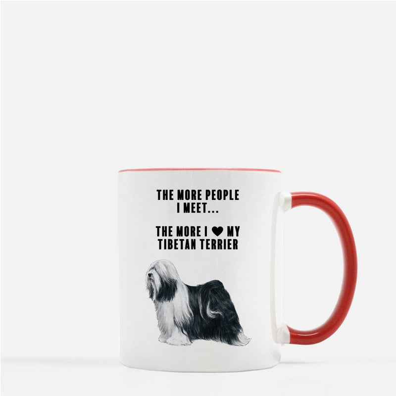 Tibetan Terrier Love Coffee Mug