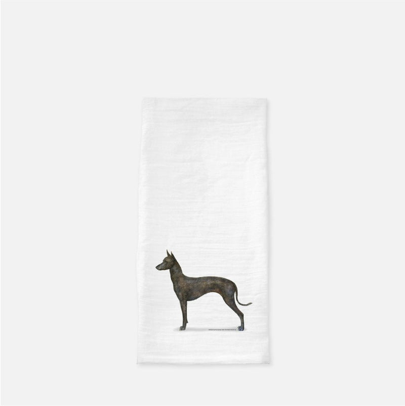 Xoloitzcuintli Tea Towel