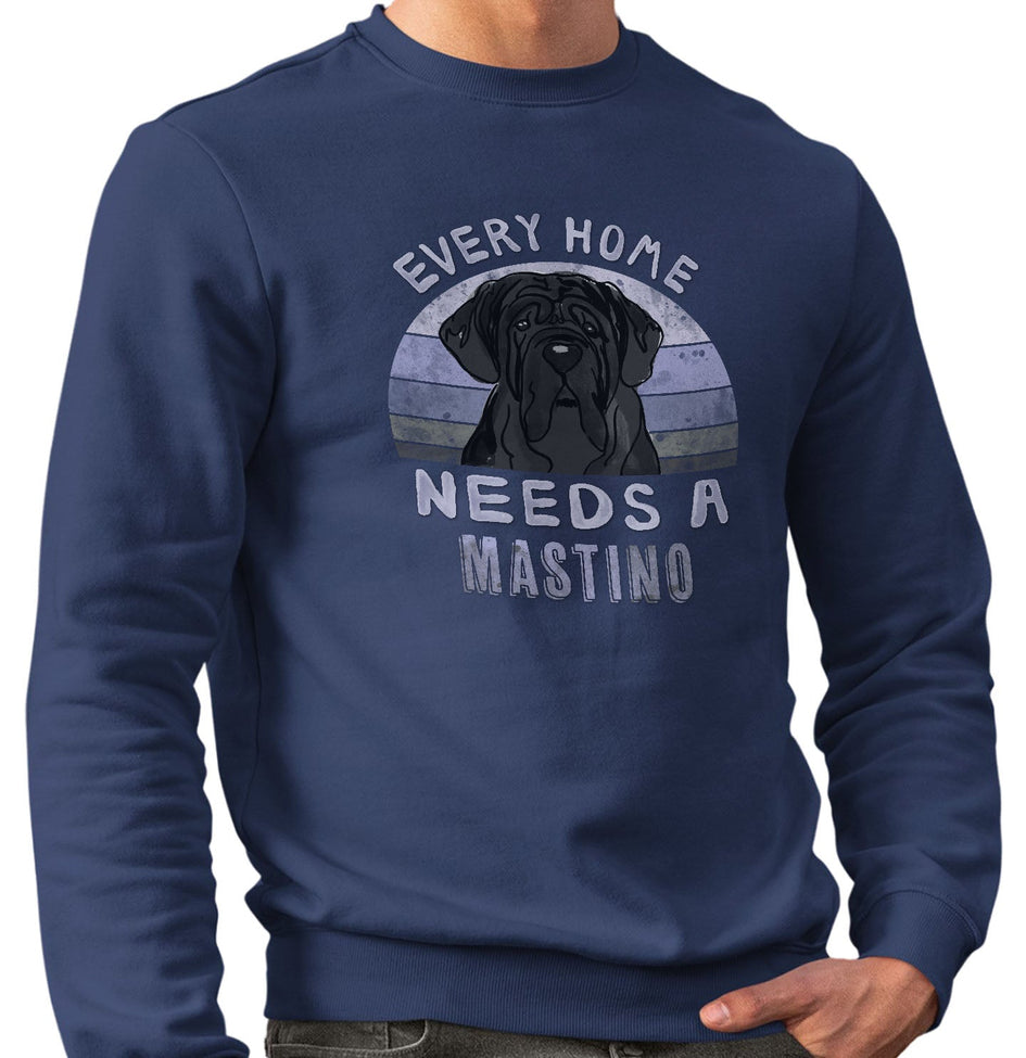 Every Home Needs a Neapolitan Mastiff - Adult Unisex Crewneck Sweatshirt