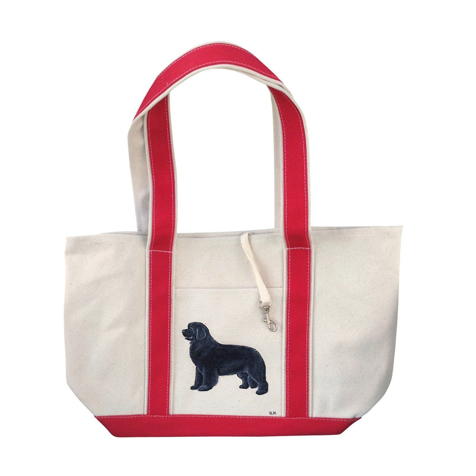 Hand-Painted Dog Breed Tote Bag - Non-Sporting Group