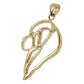 Newfoundland 14K Gold Cut Out Pendant